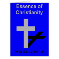 You raise me up cards