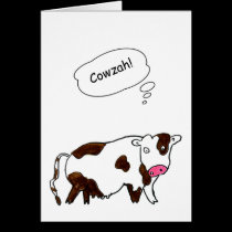 You Really MOOve me! - card cards