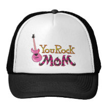 You Rock, Mom T Shirts hats