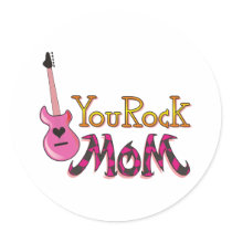 You Rock, Mom T Shirts stickers