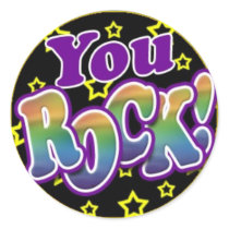 You Rock! stickers by Jack_of_Arts You Rock! stickers