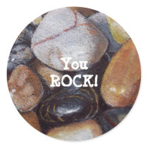 "YOU ROCK!" Stickers: Artwork: Realism: Stones by joyart "YOU ROCK!" Stickers: Artwork: Realism: Stones
