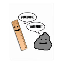 You Rock, You Rule Post Cards
