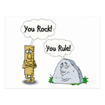 You Rock, You Rule Post Cards