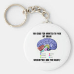 You Said You Wanted To Pick My Brain (Anatomy) Keychains
