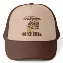 You Scream I Scream We All Scream hats by ArtAbstracts You Scream I Scream We All Scream hats