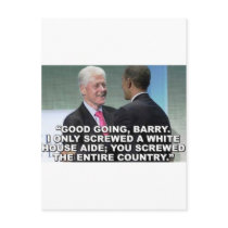 You Screwed the Entire Country Post Card