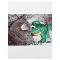 YOU SHOULD HAVE KISSED THAT FROG! FLYER DESIGN