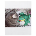 YOU SHOULD HAVE KISSED THAT FROG! FLYER DESIGN