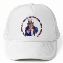 You Should Have Voted for John McCain Mesh Hats