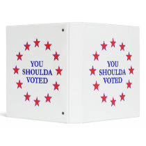 You Shoulda Voted Binders