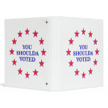 You Shoulda Voted binders