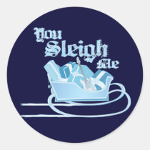 You Sleigh Me stickers