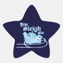 You Sleigh Me stickers