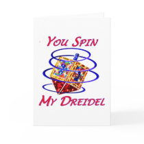 You Spin My Dreidel cards