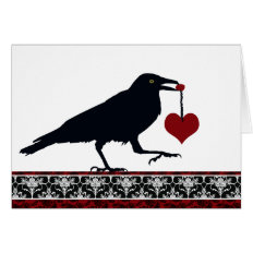 You Stole My Heart Raven Cards