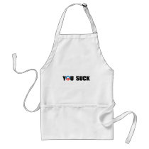YOU SUCK APRON