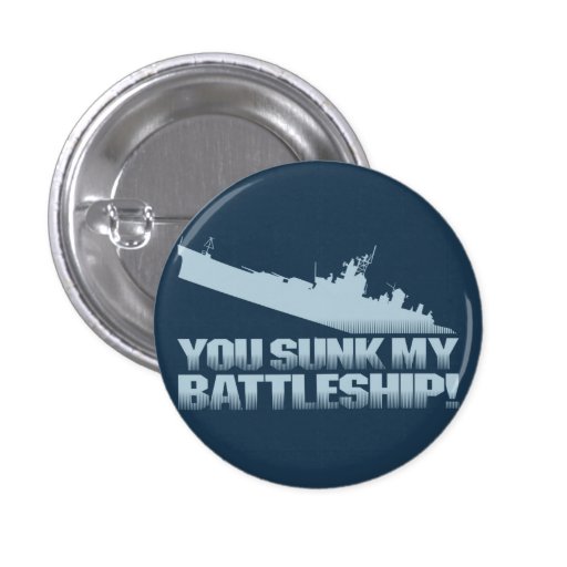 You sunk my battleship! Retro Flair Button