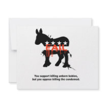YOU support killing unborn babies Custom Announcements