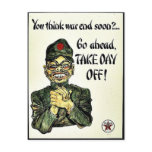 You Think War End Soon? Postcards