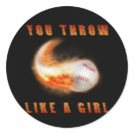 You Throw Like a Girl stickers