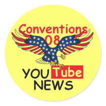 YOU TUBE Conventions Sticker