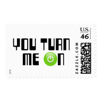 You turn me on postage by HandsomeDevil You turn me on postage