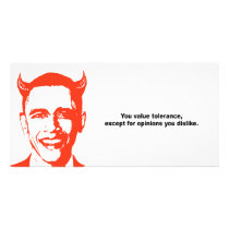 YOU value tolerance Photo Cards
