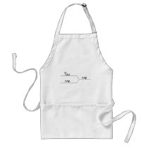 "You Vs. Me" March Madness-Style Bracket aprons by YouVsMe "You Vs. Me" March Madness-Style Bracket aprons