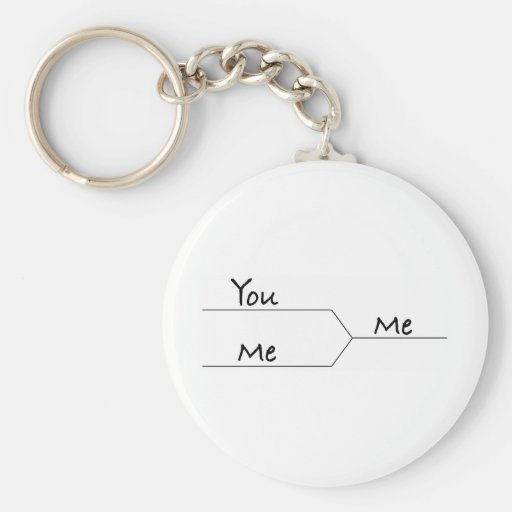 "You Vs. Me" March Madness-Style Bracket Keychain