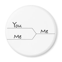 "You Vs. Me" March Madness-Style Bracket magnets by YouVsMe "You Vs. Me" March Madness-Style Bracket magnets