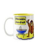 You want a piece of me? mug