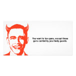 YOU want to ban guns Custom Photo Card