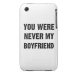YOU WERE NEVER MY BOYFRIEND (3) iPhone 3 COVERS