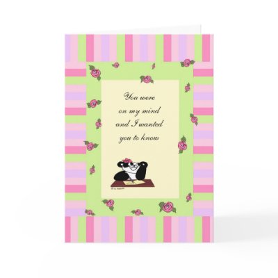 You were on my mind cards by Computious