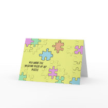 You were the missing piece of my puzzle cards by pattyann2264 You were the missing piece of my puzzle cards