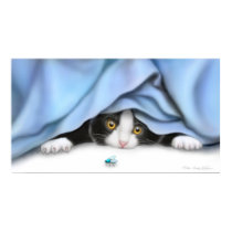 You Will Be Mine Cat Print by twopurringcats You Will Be Mine Cat Print