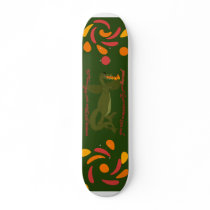 You Will Get Burned Skateboard