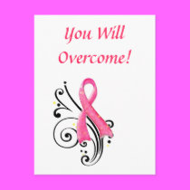 You Will Overcome Postcard postcards