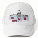 You Work for US hat hat