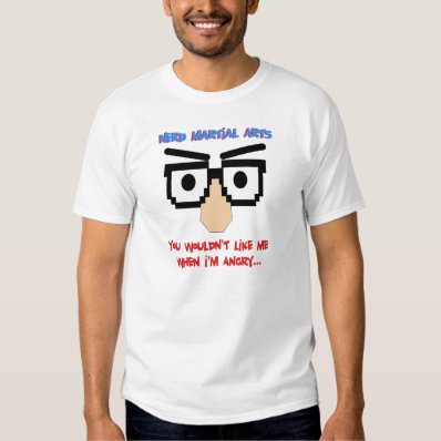 You wouldn&#39;t like me when I&#39;m angry Nerd Logo Tee Shirt