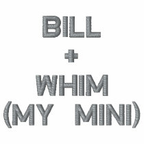 You + Your MINI, White logo left arm embroidered shirts