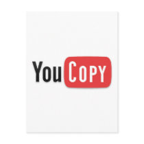 YouCopy postcards by GorillaTimeMachine YouCopy postcards