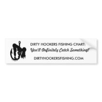 You'll Definitely catch something bumper stickers