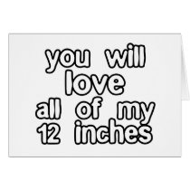 You'll love all of my 12 inches cards
