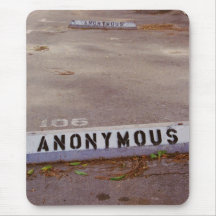 You'll never guess who's parking spot this is! mouse pad