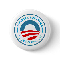 Young Americans for Obama Pin