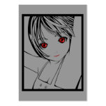 Young Anime Girl - LAMG Business Card