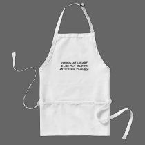 Young at Heart aprons