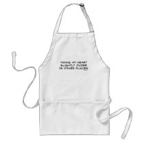 Young at Heart aprons